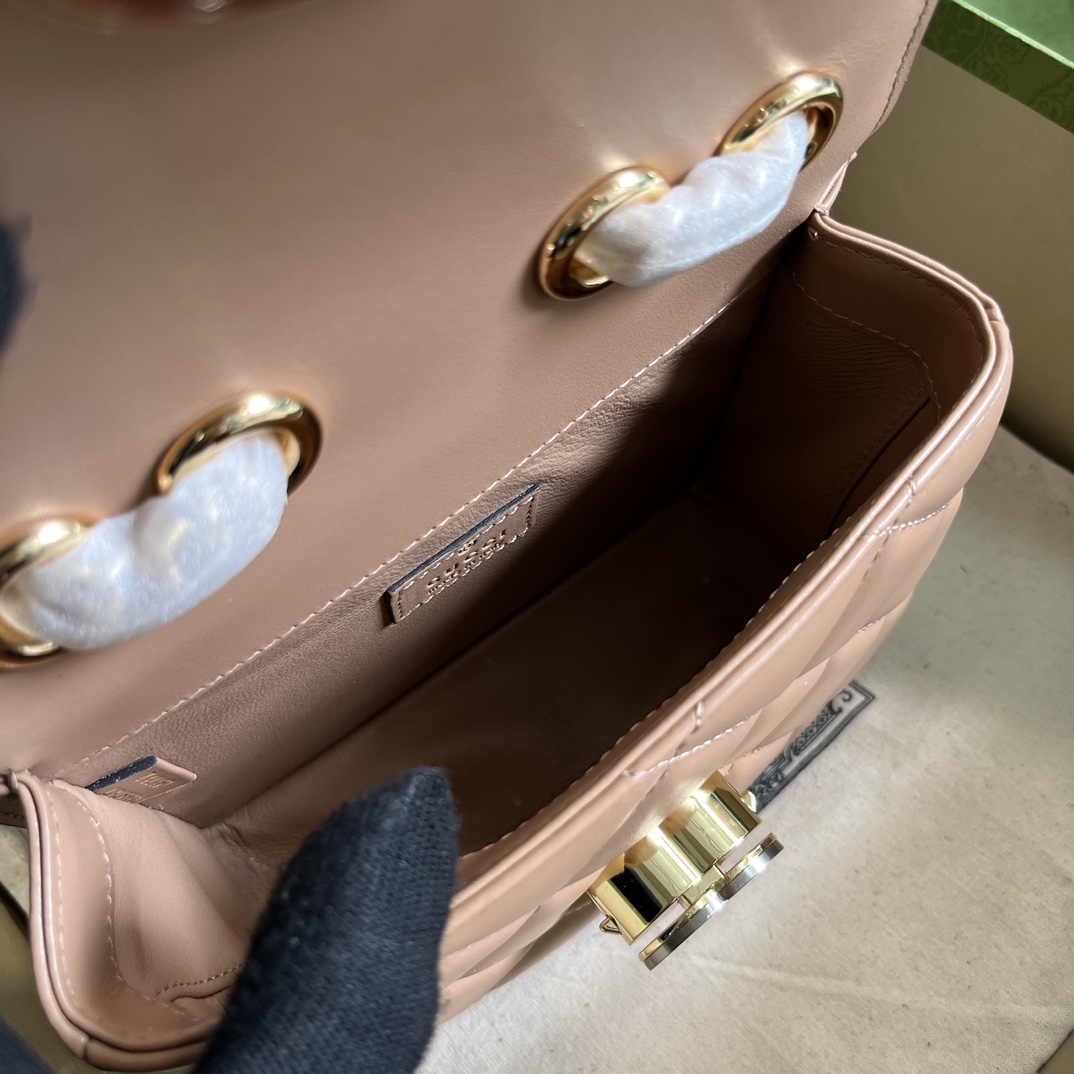 Gucci Deco Mini Shoulder Bag (18-14.5-8cm) - FashionPlug