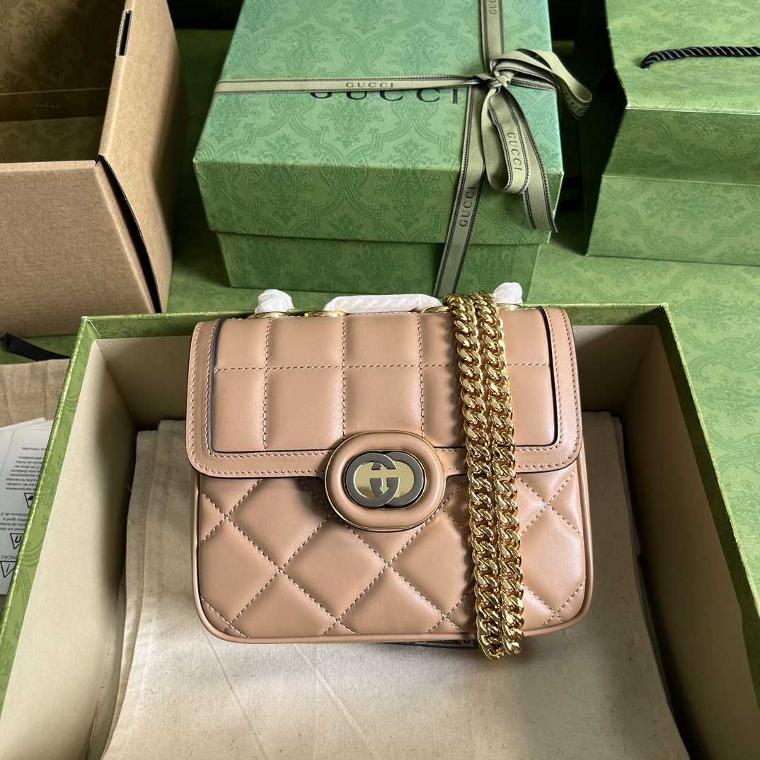 Gucci Deco Mini Shoulder Bag (18-14.5-8cm) - FashionPlug