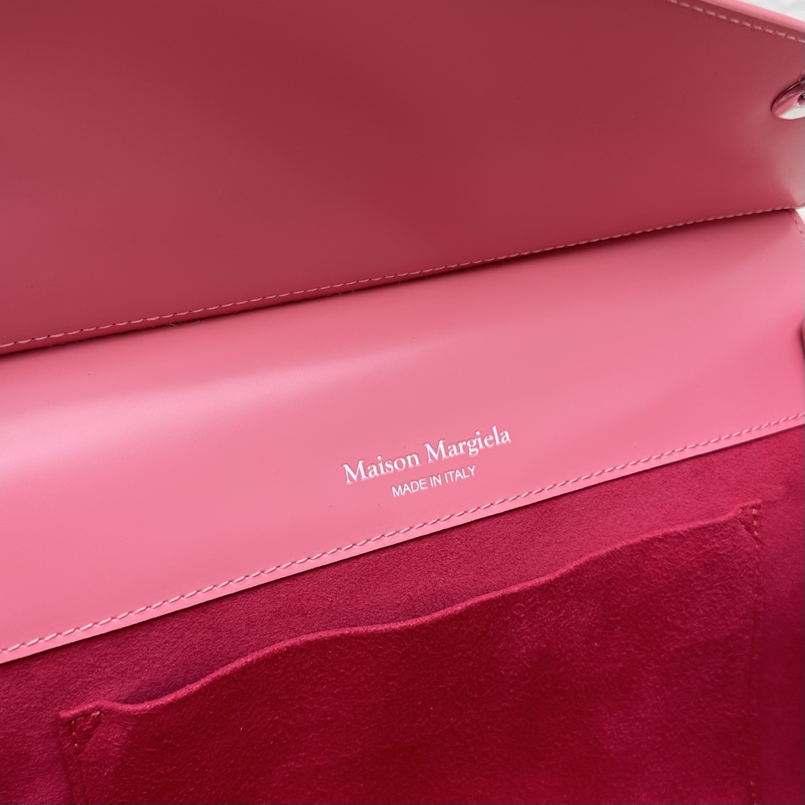 Maison Margiela Small Grained Leather Tote Bag (26x 19x 8cm) - FashionPlug