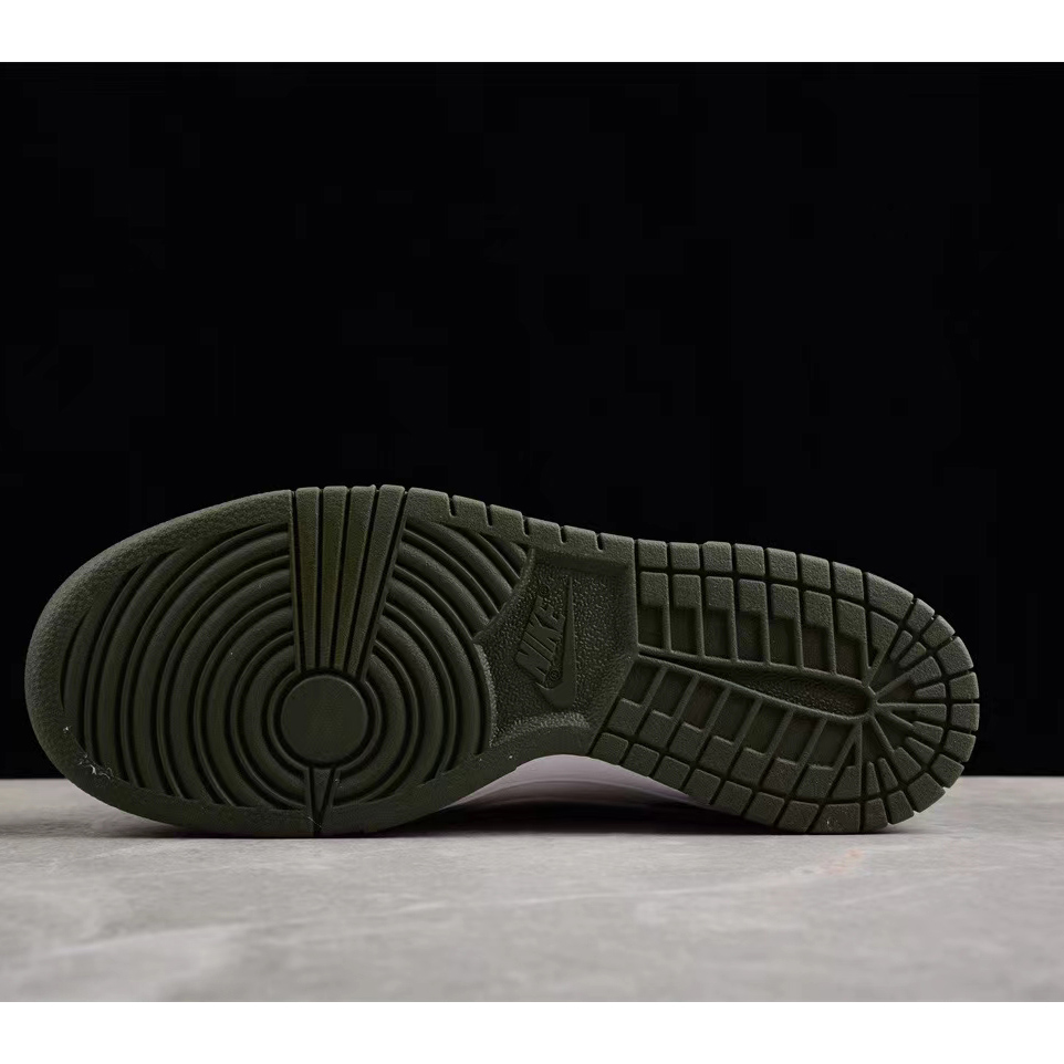 Nike Dunk Low “Oil Green” Sneakers     FN6882-100 - FashionPlug