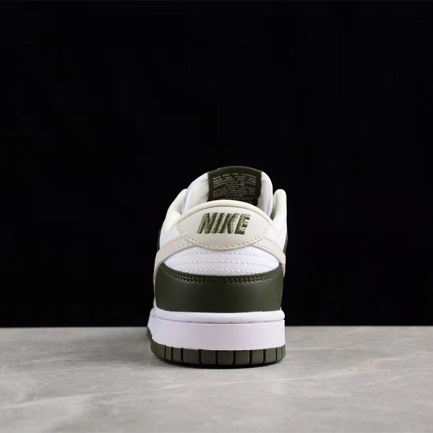 Nike Dunk Low “Oil Green” Sneakers     FN6882-100 - FashionPlug