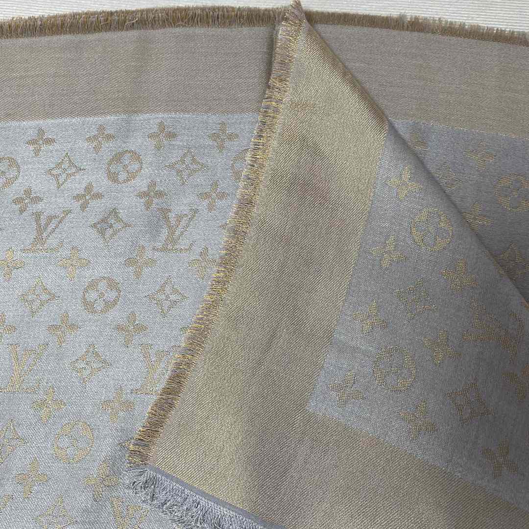 Louis Vuitton Silk Scarf Monogram Shine - FashionPlug