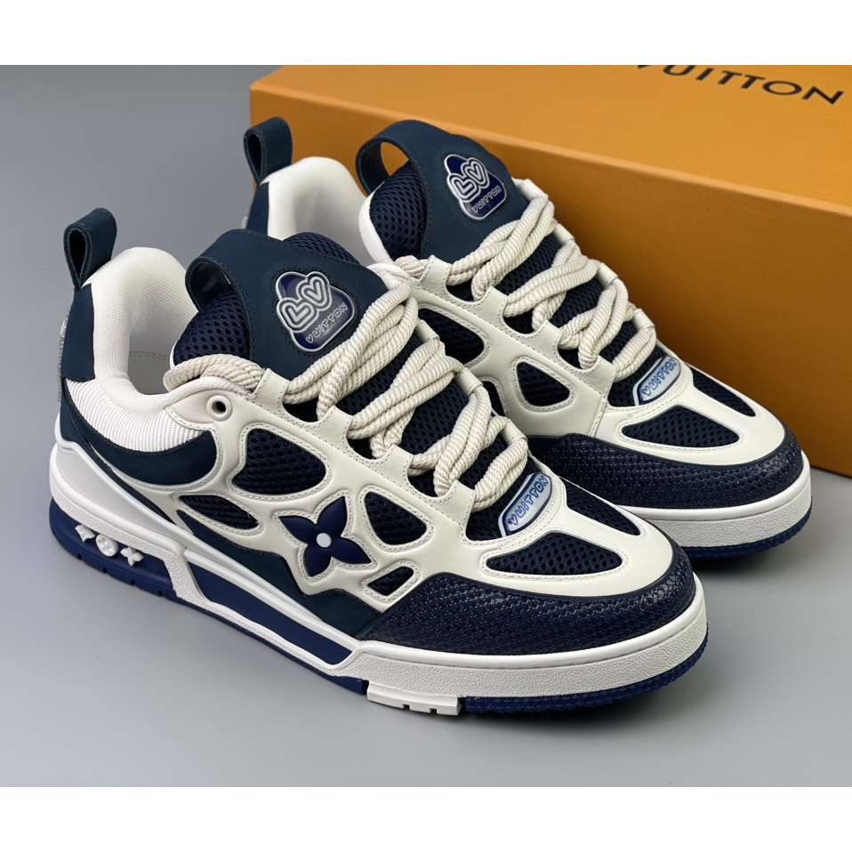 Louis Vuitton LV Trainer Sneaker     - FashionPlug