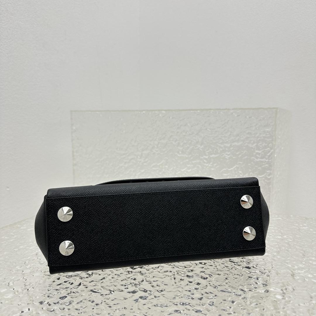 Maison Margiela Small Grained Leather Tote Bag (26x 19x 8cm) - FashionPlug