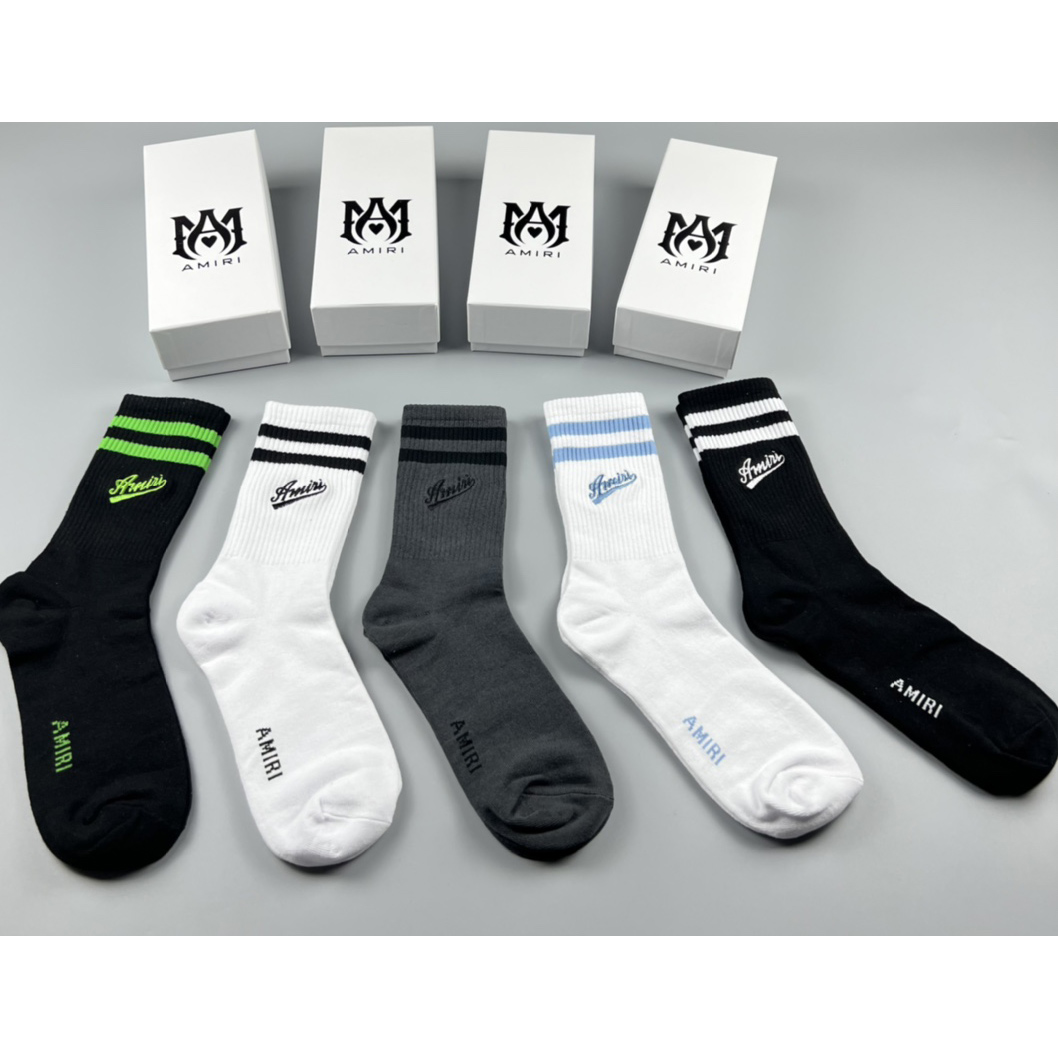 Amiri Socks /Box - FashionPlug