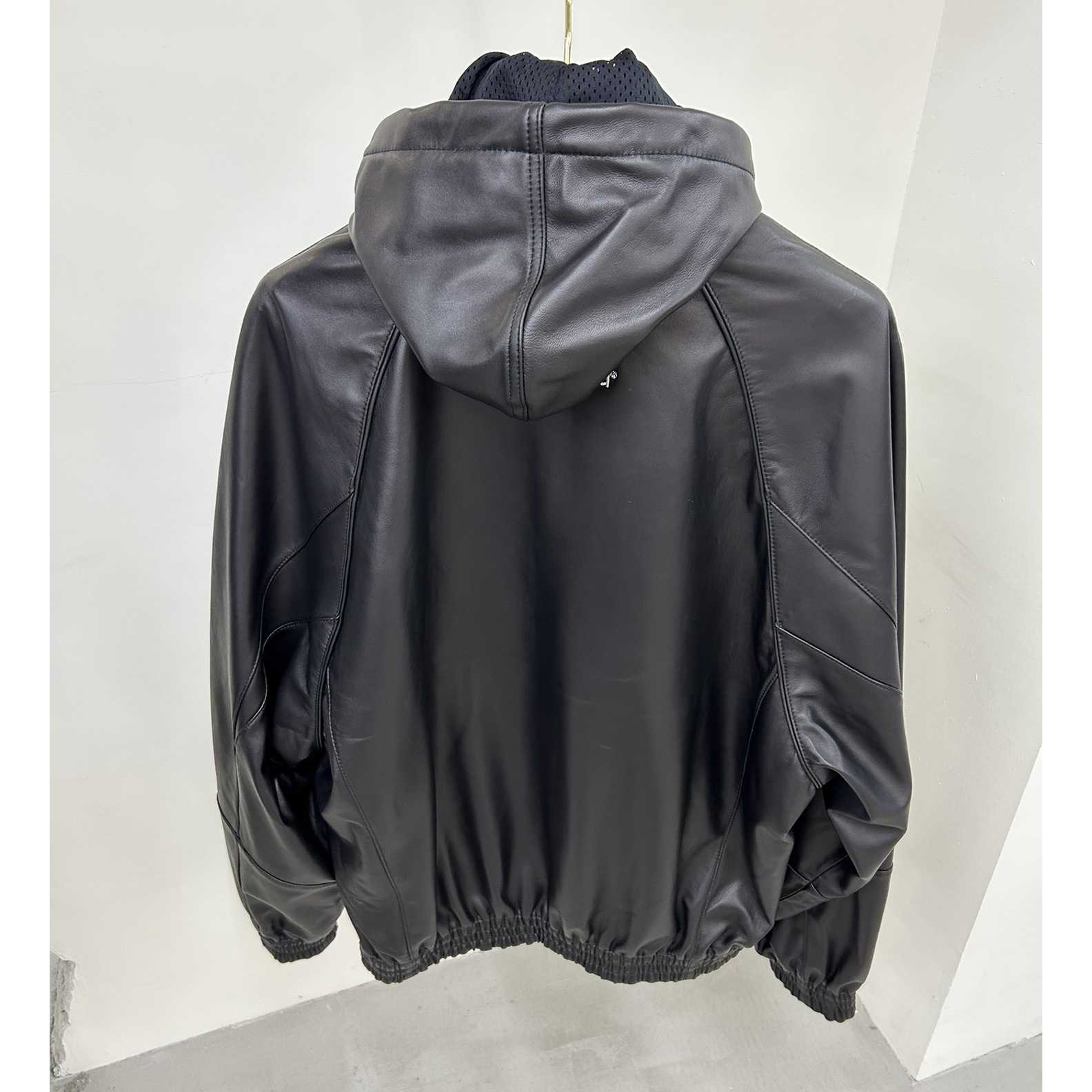 Balenciaga 3B Sports Icon Tracksuit Jacket In Black - FashionPlug