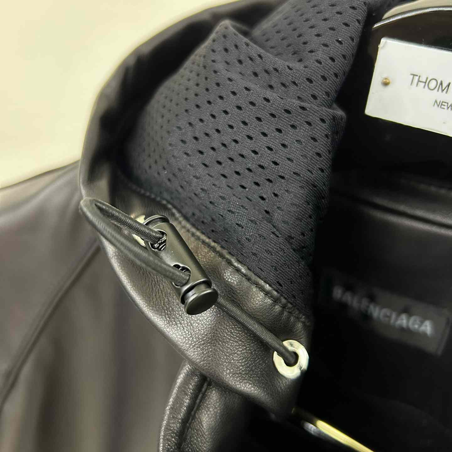 Balenciaga 3B Sports Icon Tracksuit Jacket In Black - FashionPlug