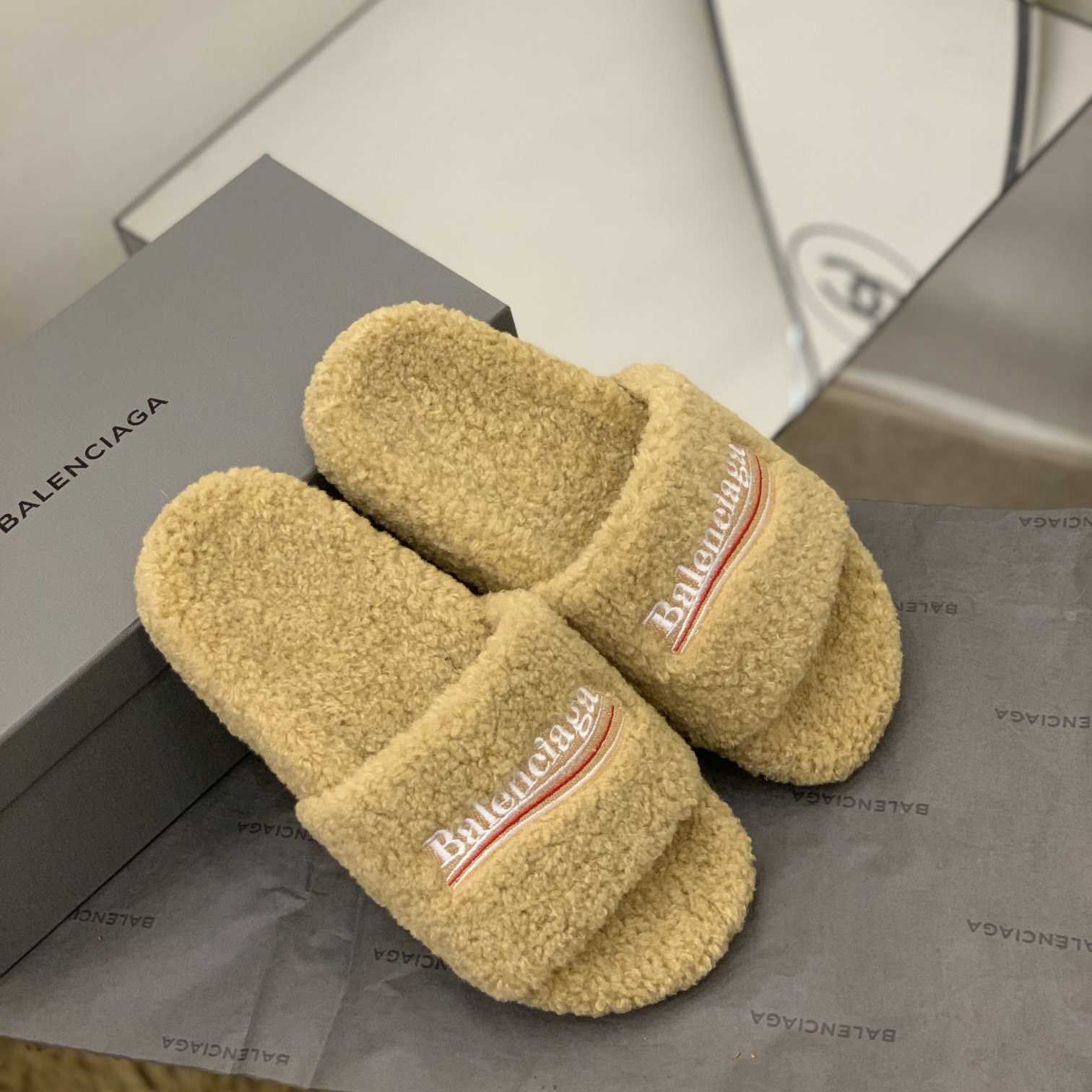 Balenciaga Terry Slide Sandal - FashionPlug