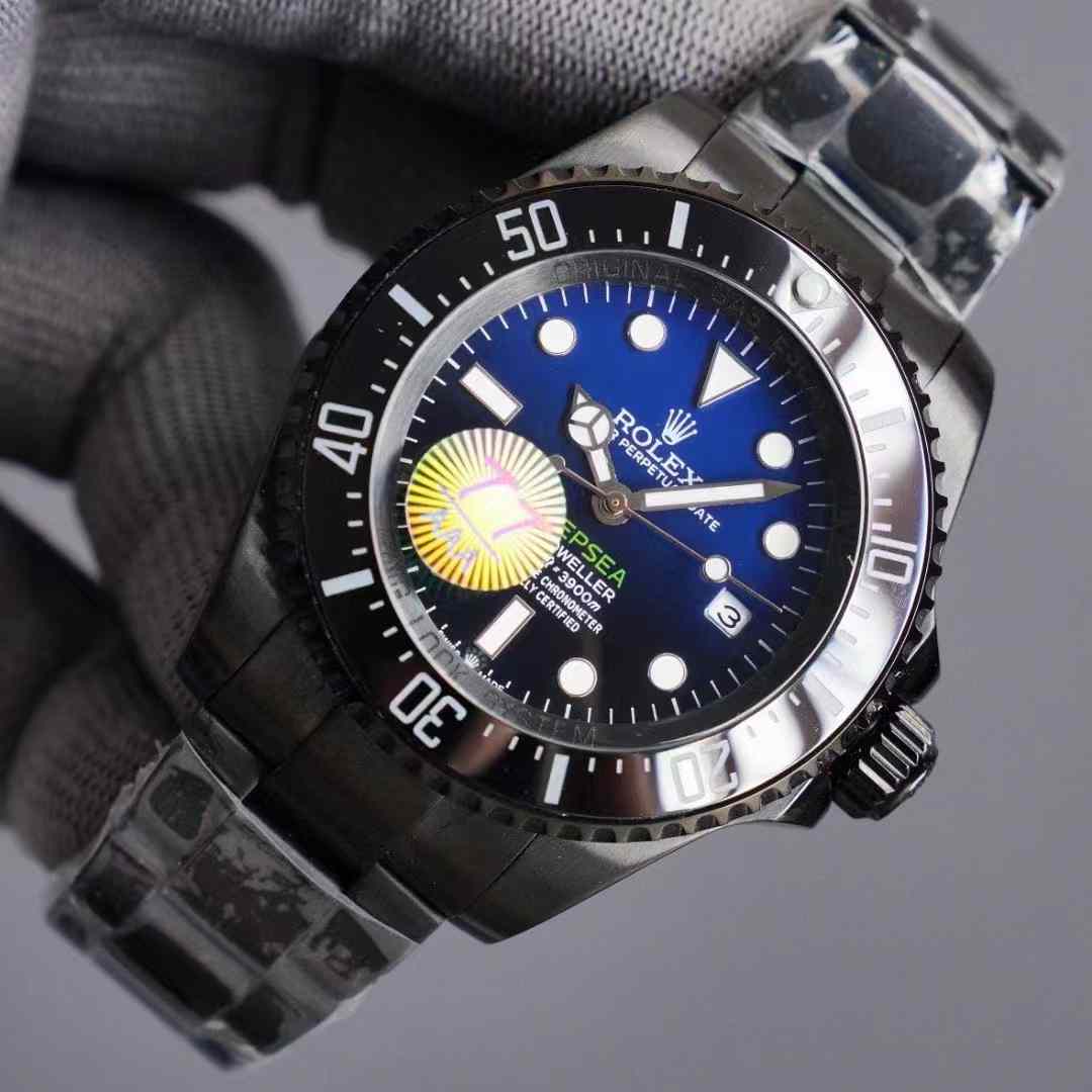 Rolex D-Blue Sea-Dweller Deepsea Black PVD 116660 - FashionPlug