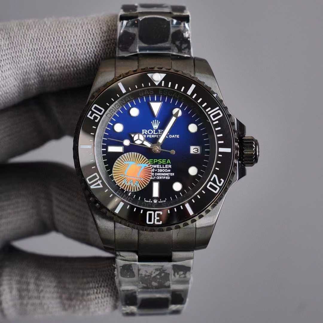 Rolex D-Blue Sea-Dweller Deepsea Black PVD 116660 - FashionPlug