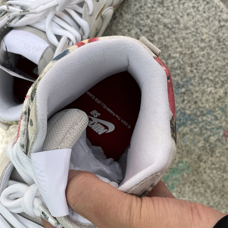 Supreme x Nike SB Dunk High “Rammellzee” Sneakers      FD8779-100 - FashionPlug