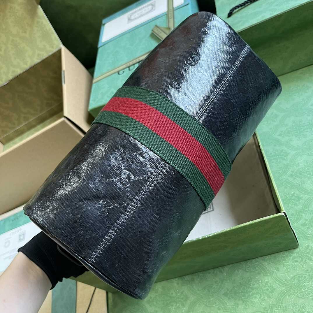 Gucci Toiletry Case With Web (25.5x 13x 13cm) - FashionPlug