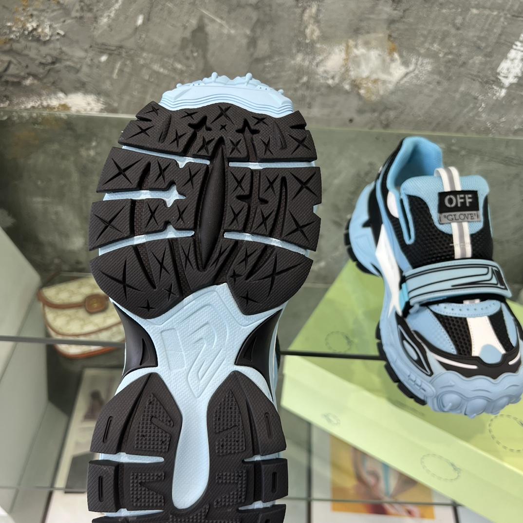 Off White Glove Slip-on Sneakers - FashionPlug