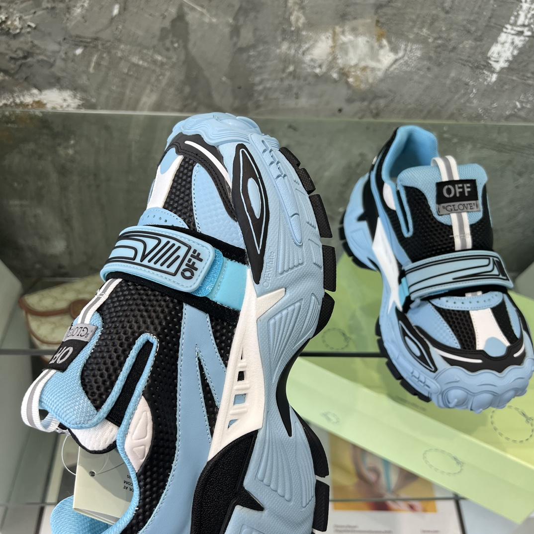 Off White Glove Slip-on Sneakers - FashionPlug