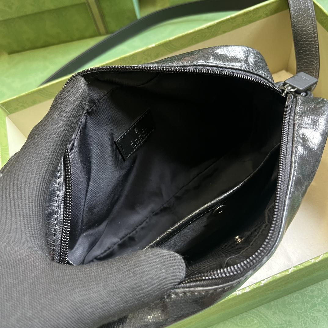Gucci GG Crystal Mini Shoulder Bag (22.5x 14x 5cm) - FashionPlug