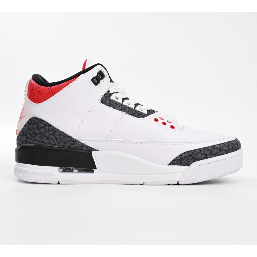 Air Jordan 3 SE DNM “Fire Red” Basketball Shoes   CZ6431-100  - FashionPlug