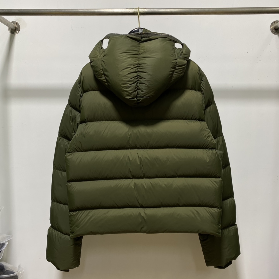 Rick Owens Short Down Jacket - FashionPlug