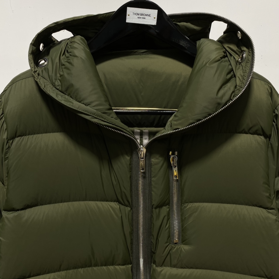 Rick Owens Short Down Jacket - FashionPlug