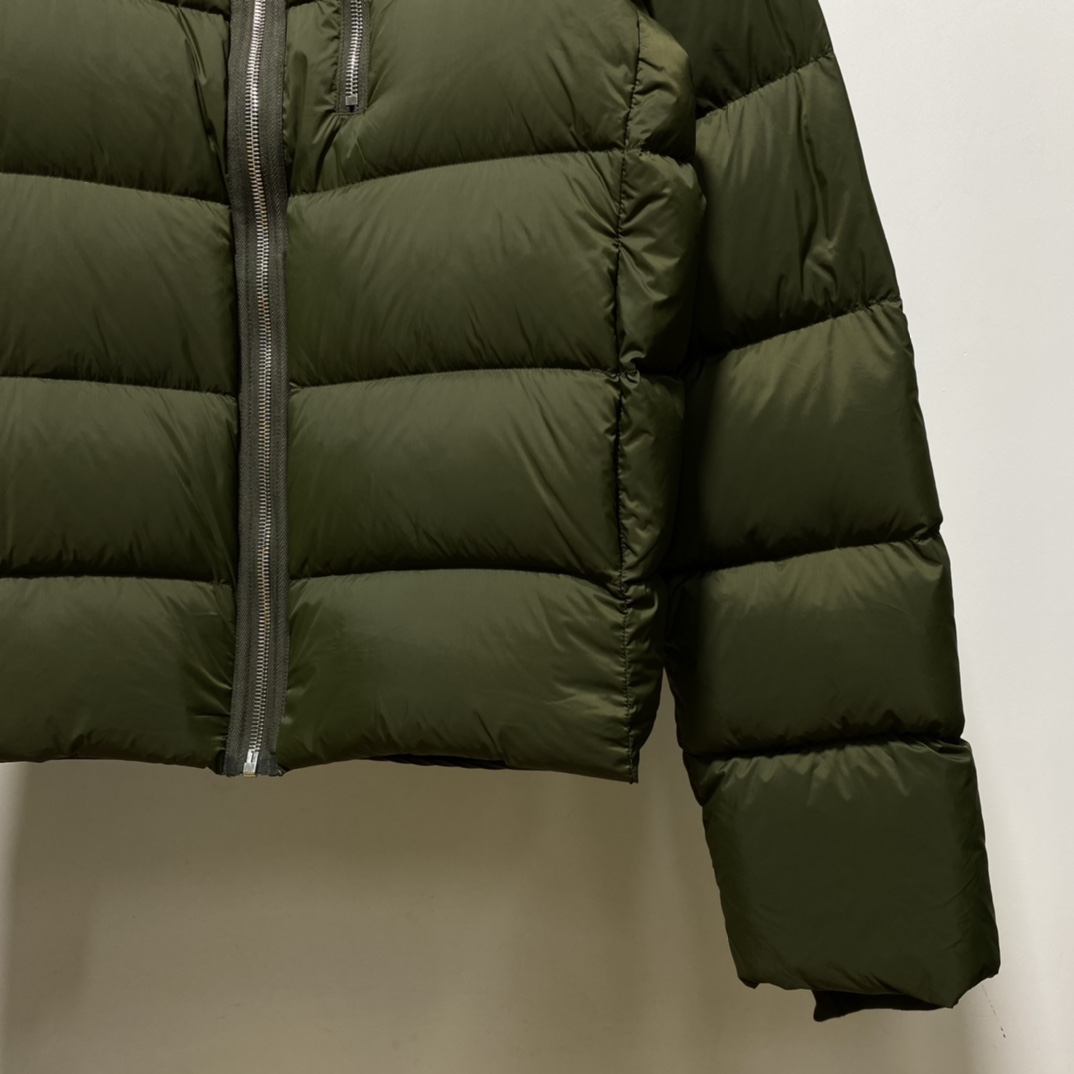 Rick Owens Short Down Jacket - FashionPlug