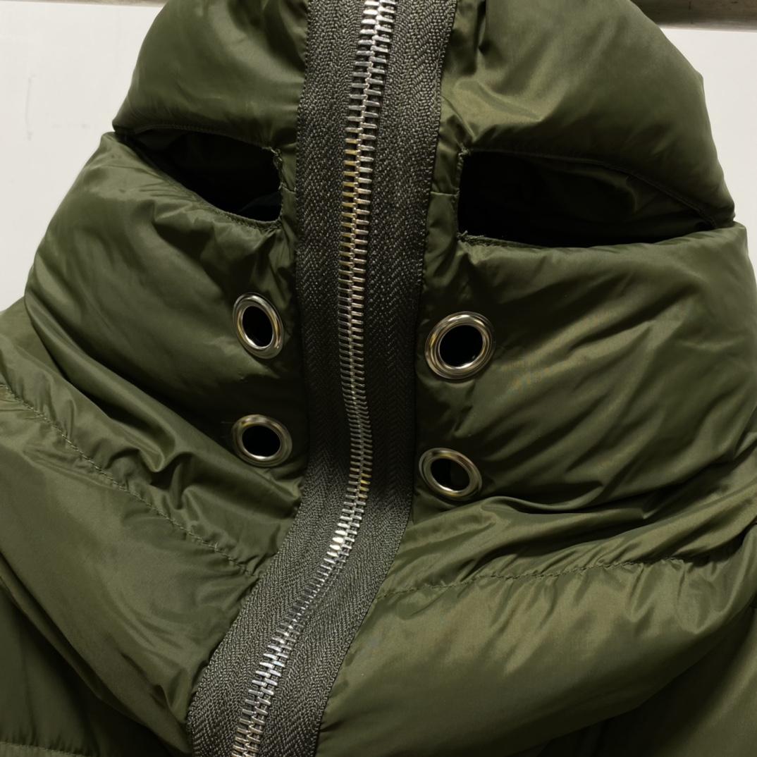 Rick Owens Short Down Jacket - FashionPlug