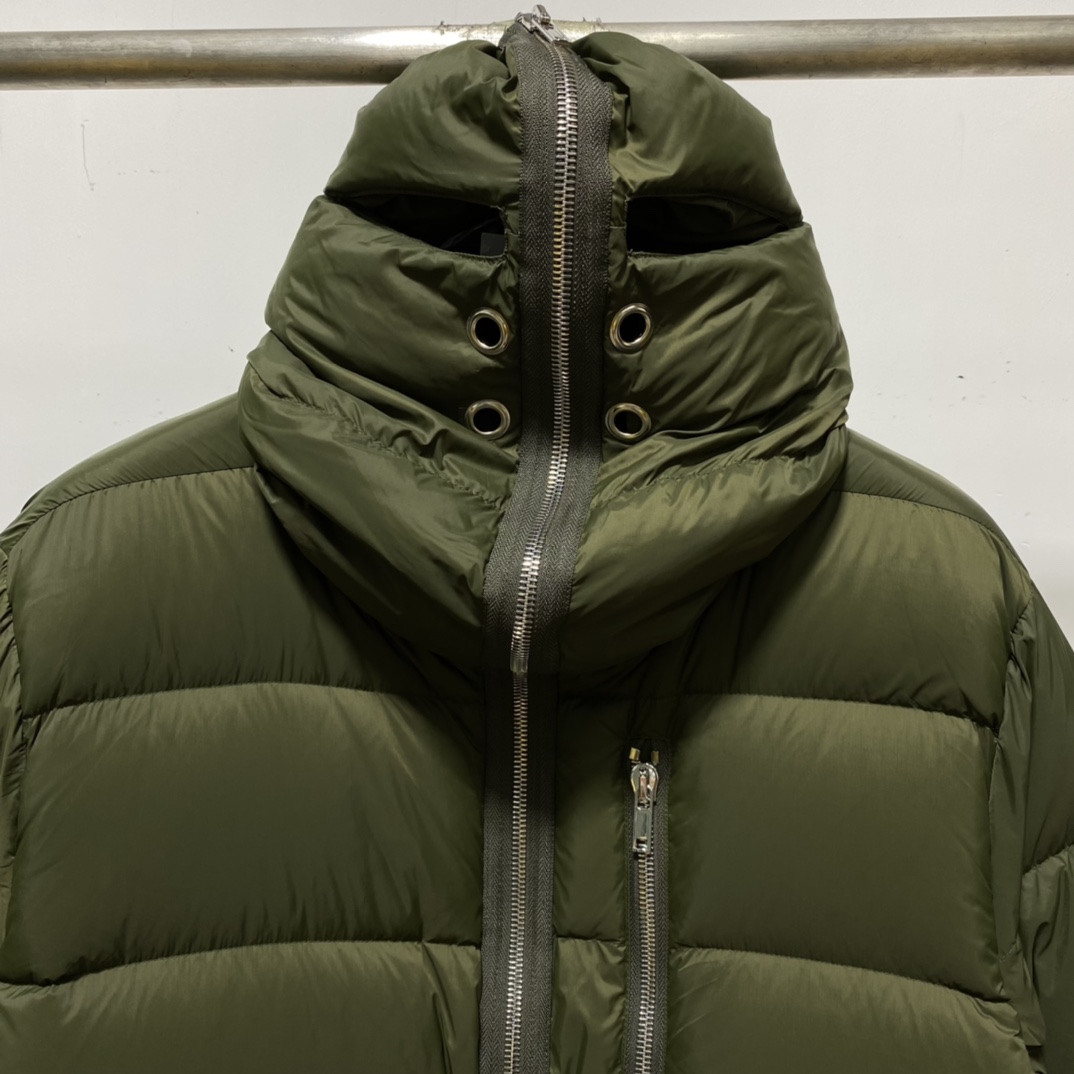 Rick Owens Short Down Jacket - FashionPlug