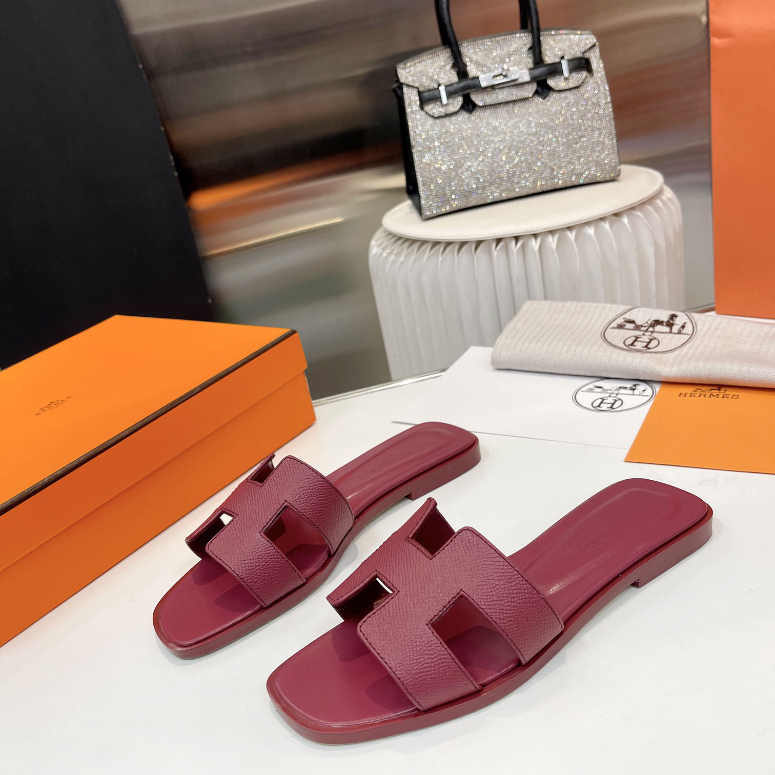 Hermes Oran Sandal - FashionPlug