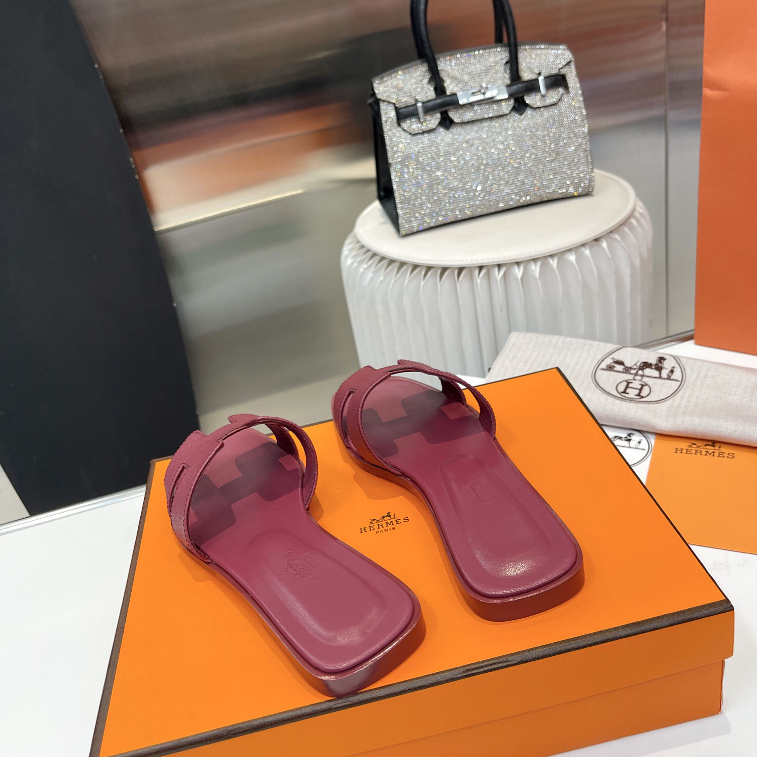 Hermes Oran Sandal - FashionPlug