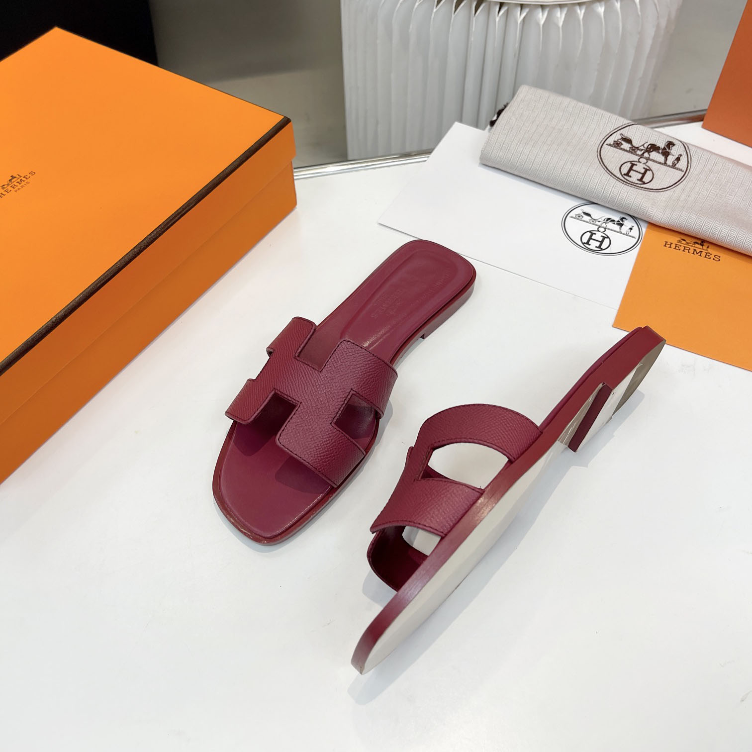 Hermes Oran Sandal - FashionPlug