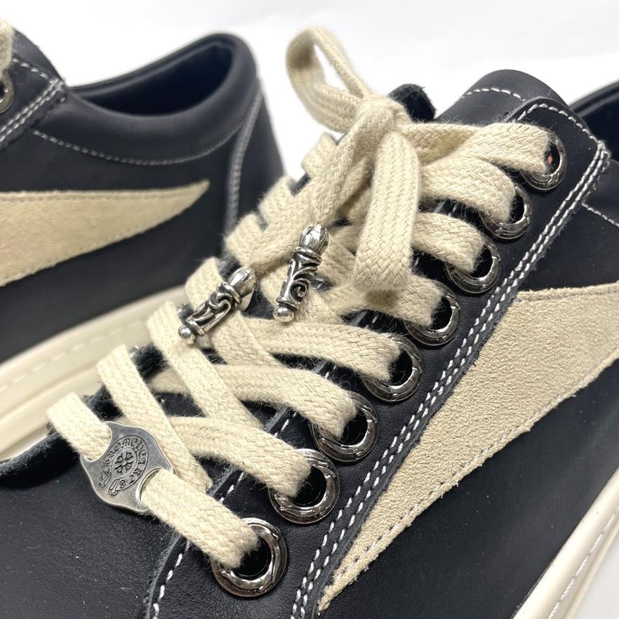 Rick Owens Drkshdw Faded Pink Vintage Sneakers - FashionPlug