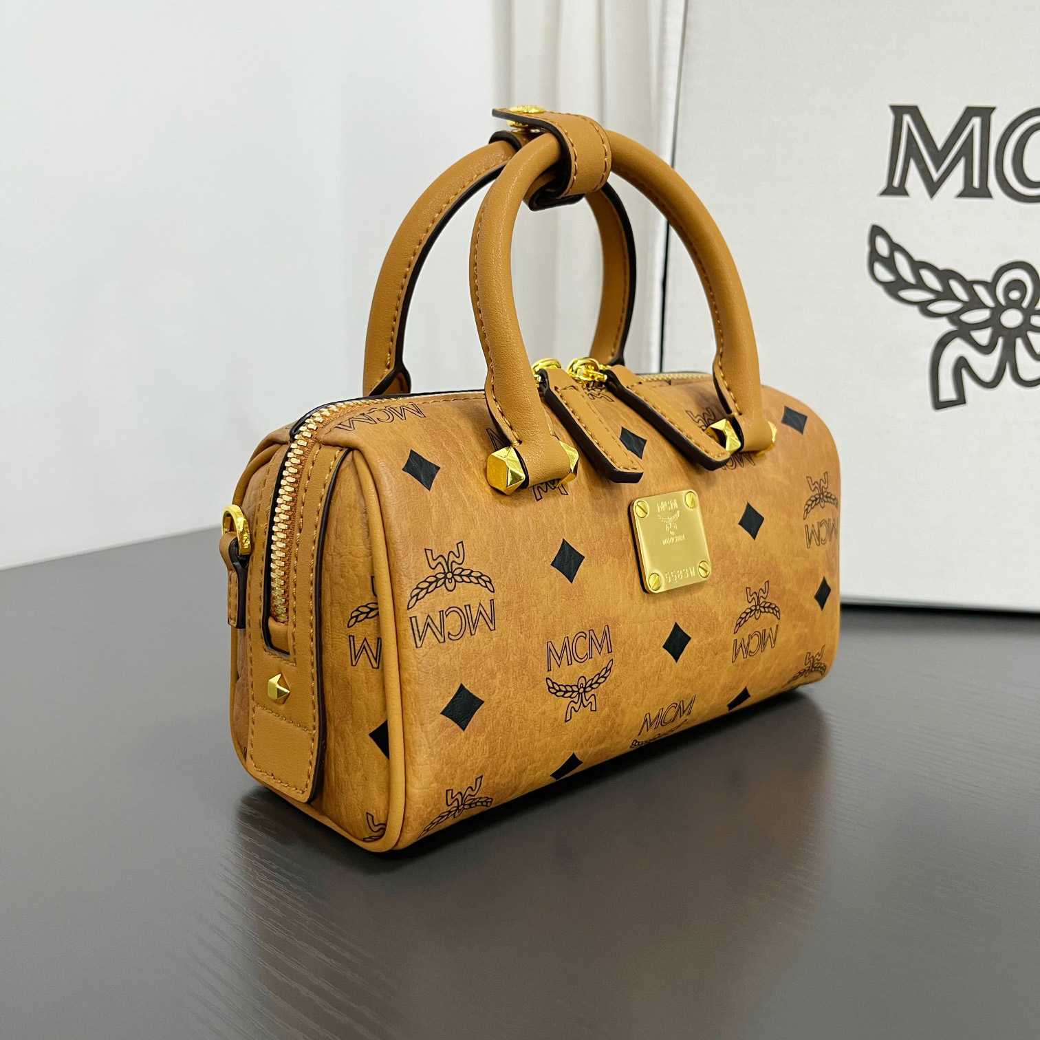 MCM 'Boston' Mini Bag (18*8*9.5cm) - FashionPlug