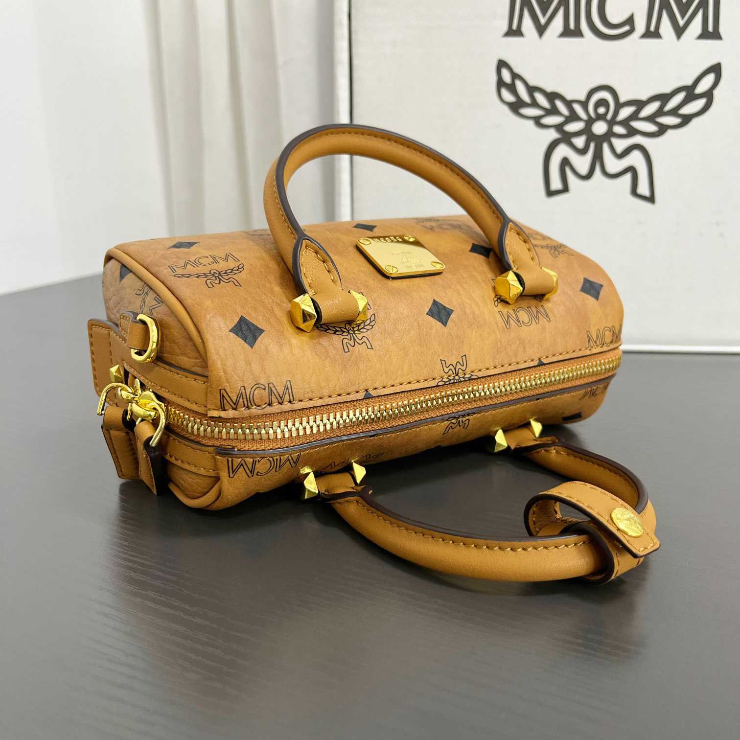 MCM 'Boston' Mini Bag (18*8*9.5cm) - FashionPlug