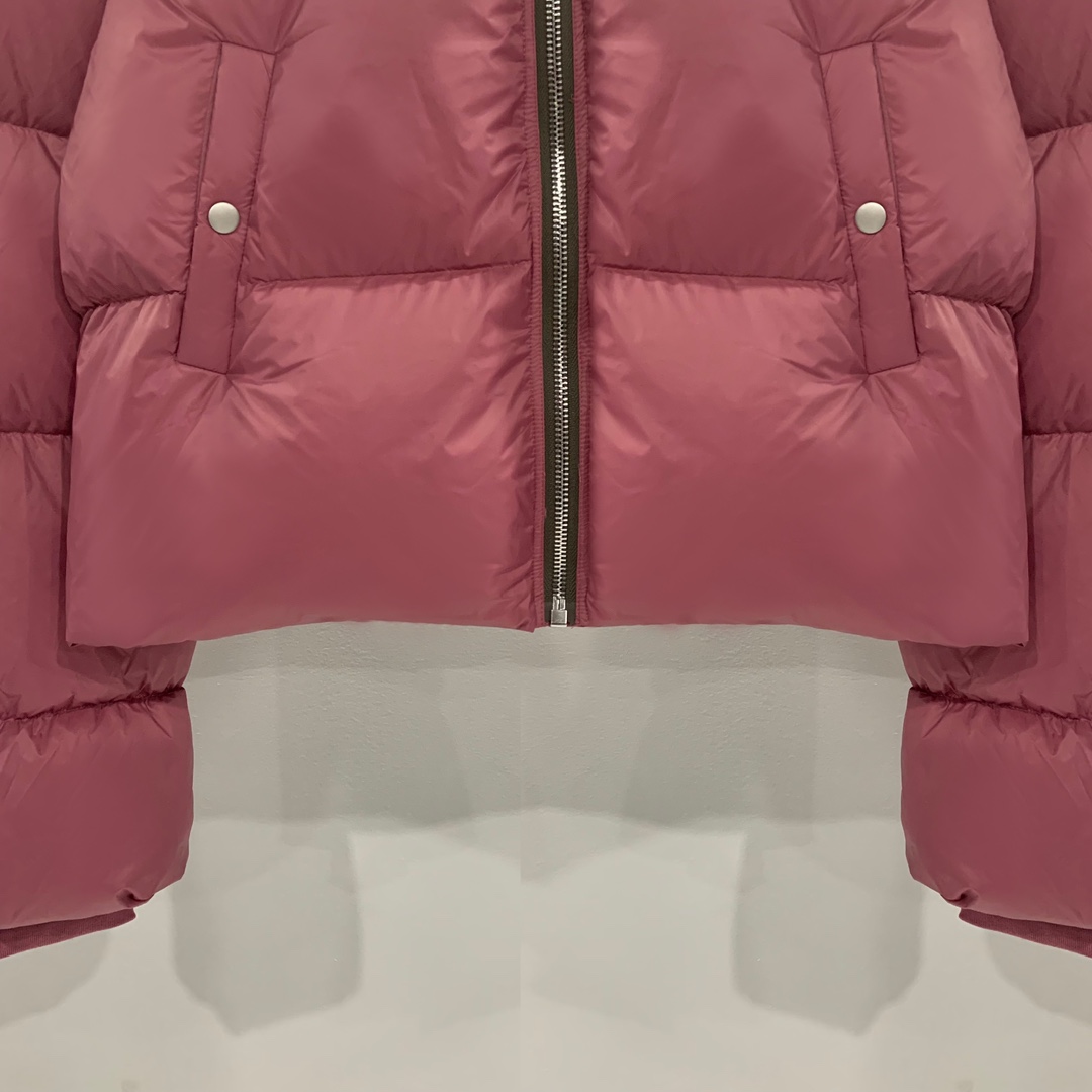 Rick Owens FW23 Luxor Funnel Neck Jkt  - FashionPlug