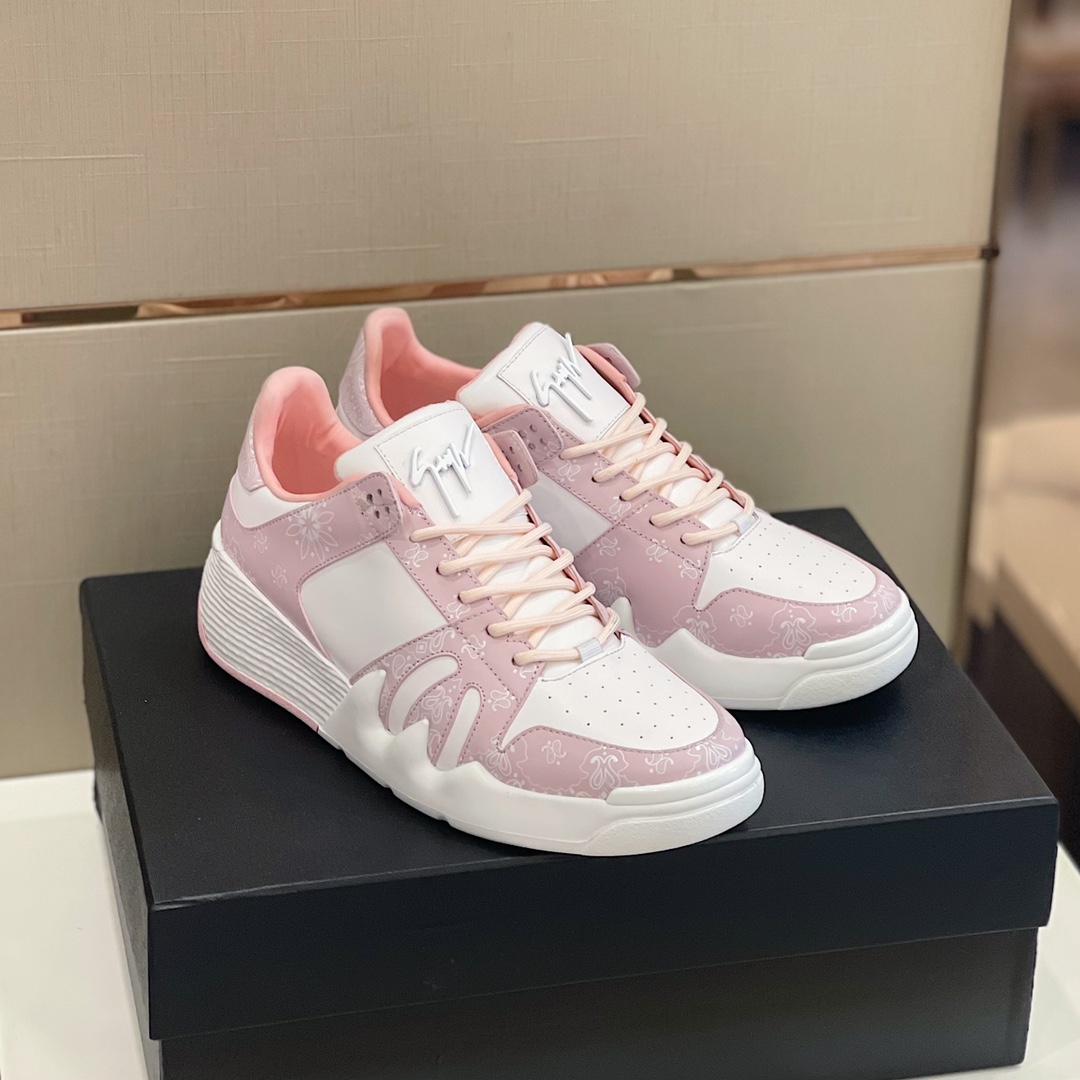 Giuseppe Zanotti Talon Paisley-print Sneakers - FashionPlug