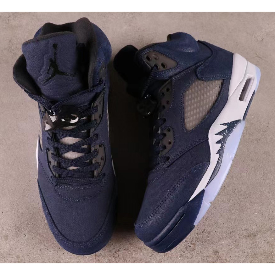 Air Jordan 5 “Midnight Navy”  Sneakers      FD6812-400 - FashionPlug
