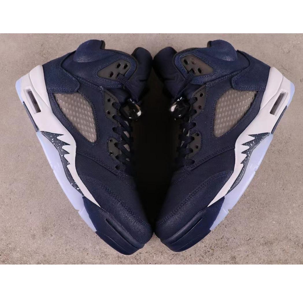 Air Jordan 5 “Midnight Navy”  Sneakers      FD6812-400 - FashionPlug