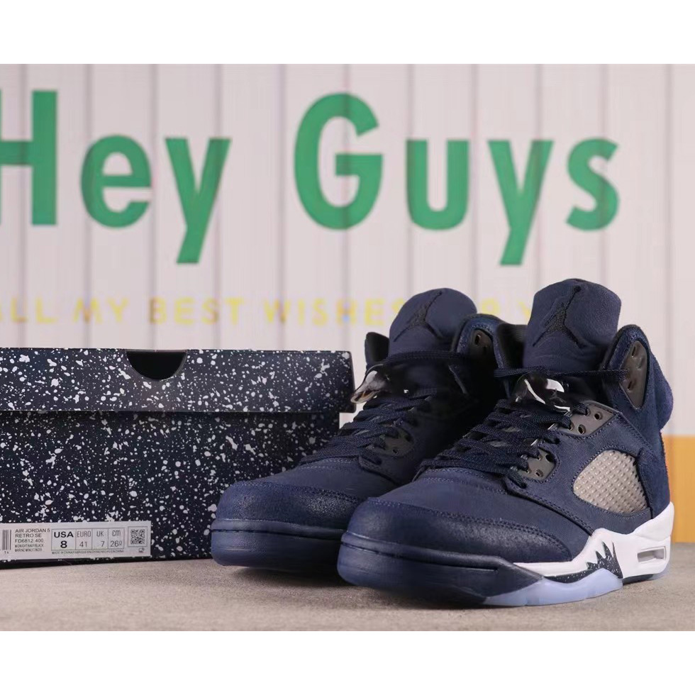 Air Jordan 5 “Midnight Navy”  Sneakers      FD6812-400 - FashionPlug