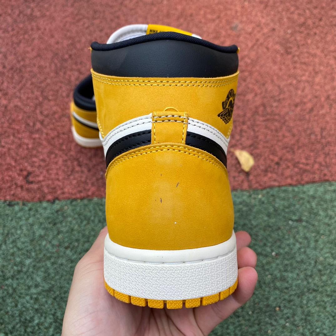 Air Jordan 1 High OG “Yellow Ochre” Sneaker     DZ5485-701 - FashionPlug