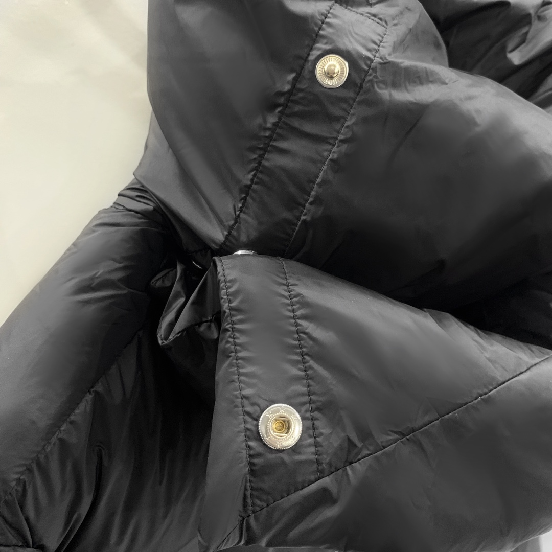 Rick Owens FW23 Luxor Funnel Neck Jkt In Black - FashionPlug