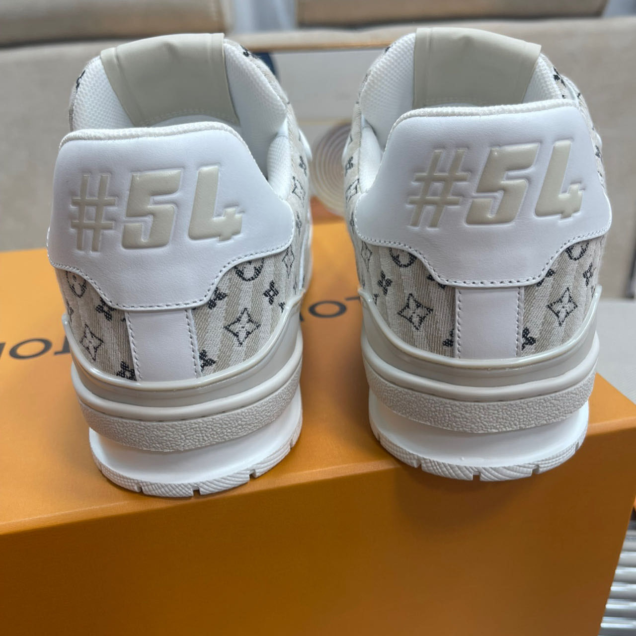 Louis Vuitton LV Trainer Sneaker          - FashionPlug