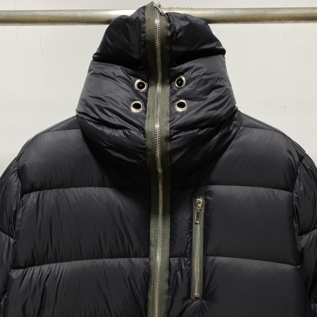 Rick Owens Short Down Jacket - FashionPlug