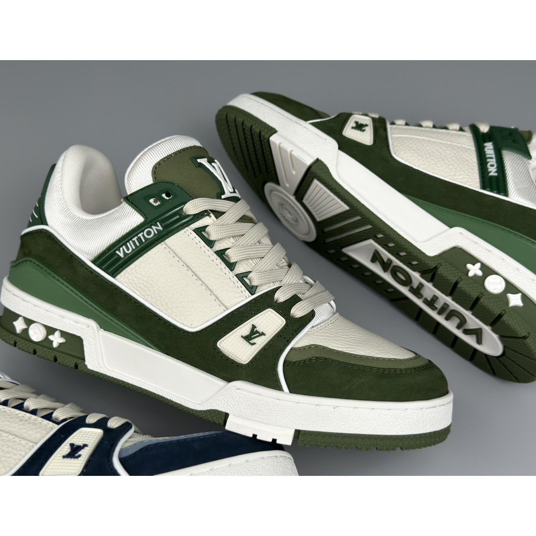 Louis Vuitton LV Trainer Sneaker       1ABLVV - FashionPlug