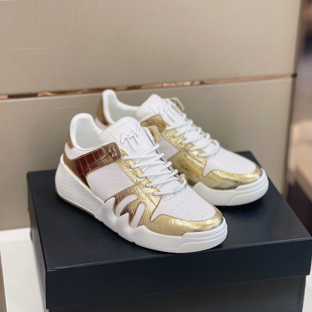 Giuseppe Zanotti Talon Paisley-print Sneakers - FashionPlug