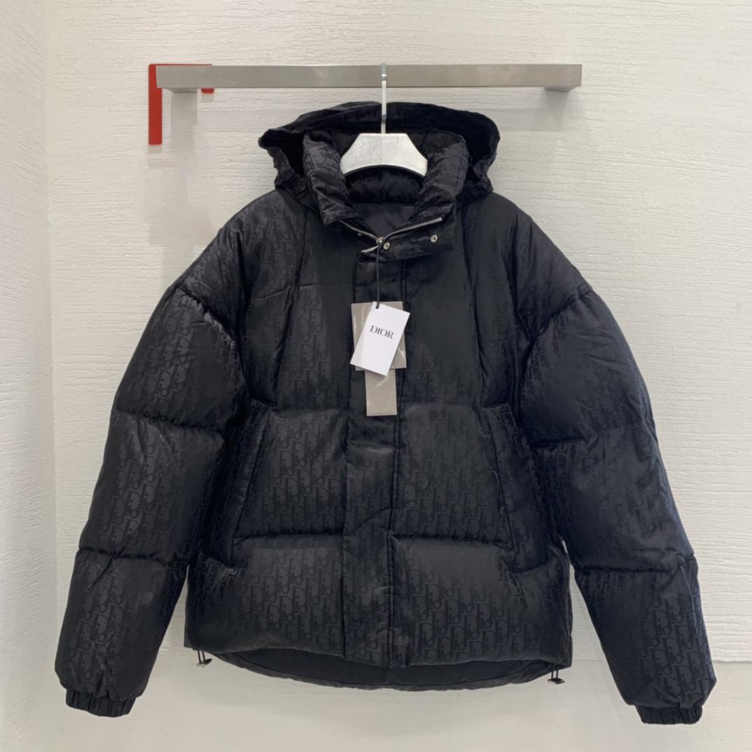 Dior Oblique Down Jacket - FashionPlug