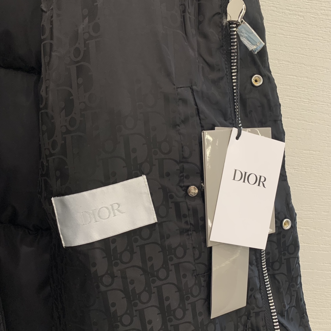 Dior Oblique Down Jacket - FashionPlug