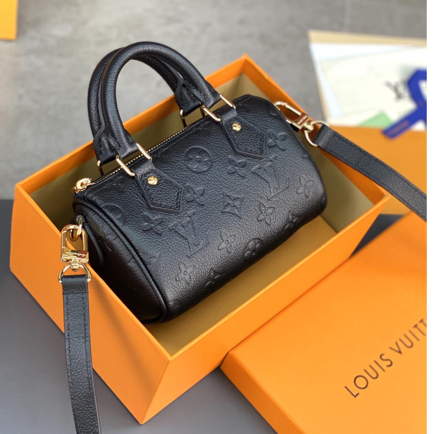 Louis Vuitton Nano Speedy (16-10-7.5cm)       M82450 - FashionPlug
