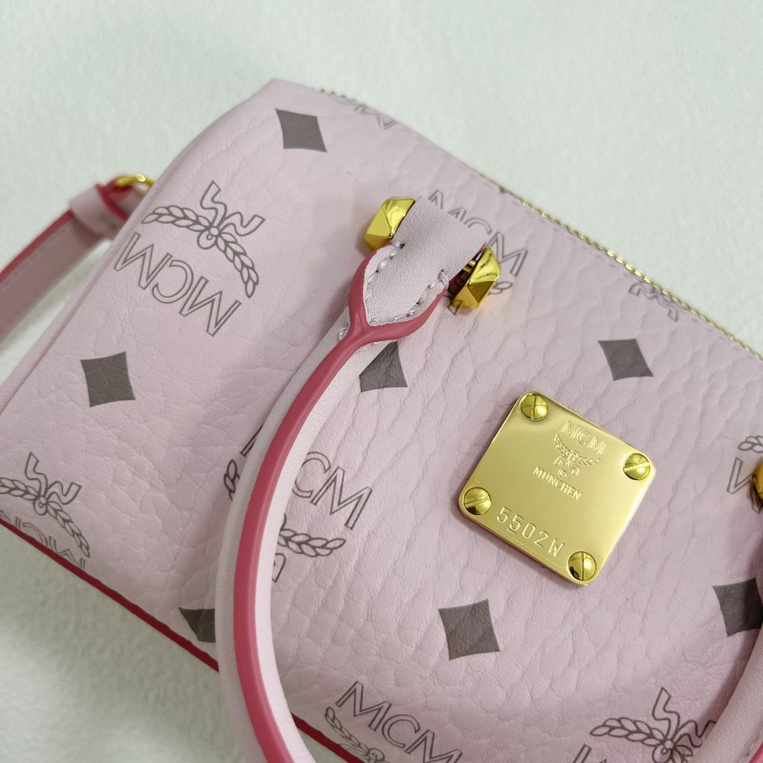 MCM 'Boston' Mini Bag (18*8*9.5cm) - FashionPlug