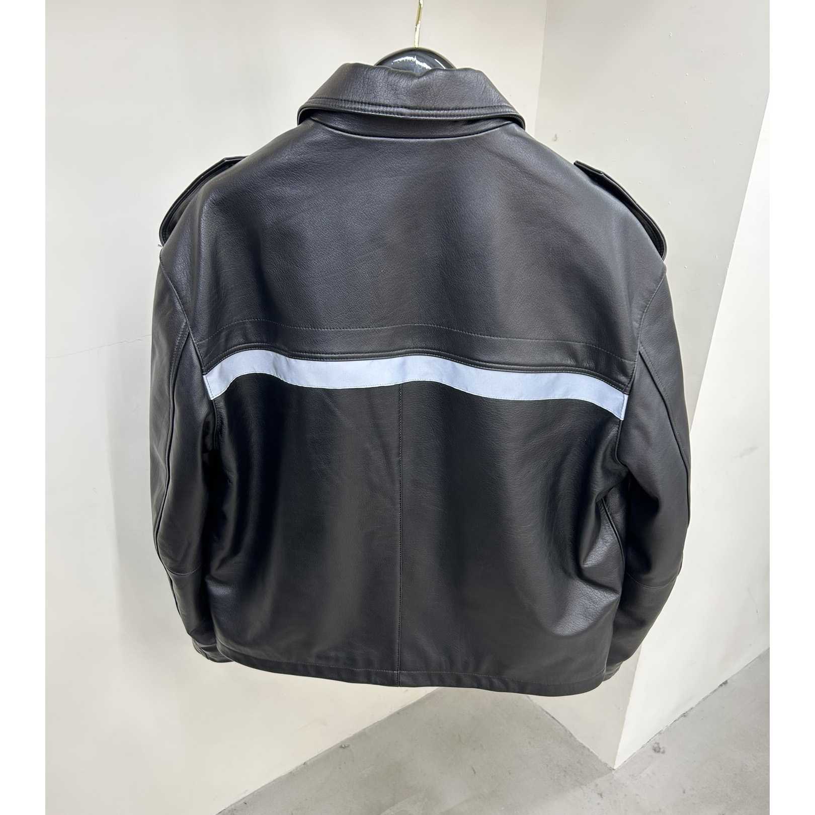 Balenciaga Paris Uniform Jacket In Black - FashionPlug