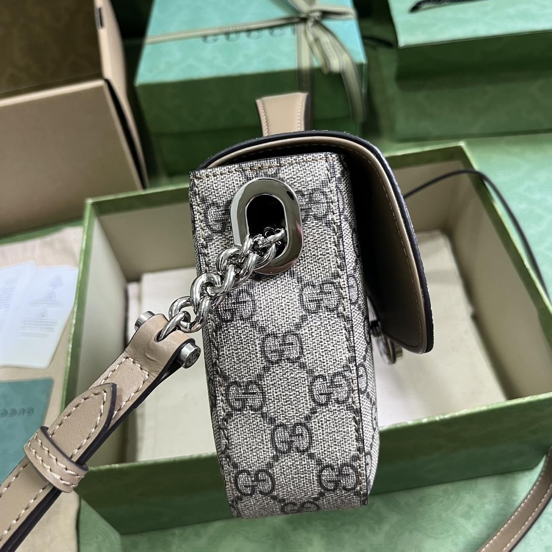 Gucci Petite GG Small Shoulder Bag(27-15-5cm) - FashionPlug