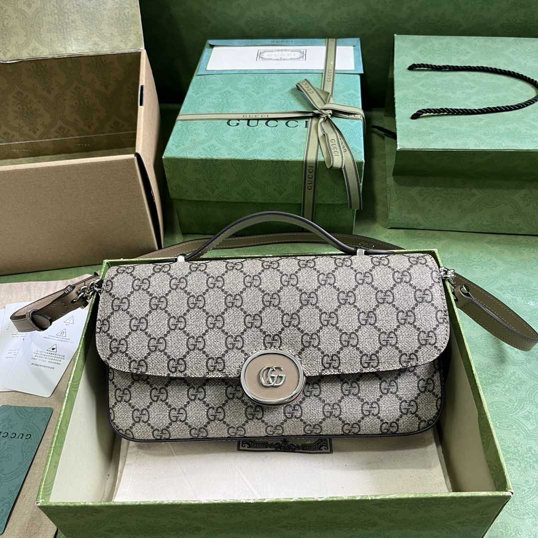Gucci Petite GG Small Shoulder Bag(27-15-5cm) - FashionPlug