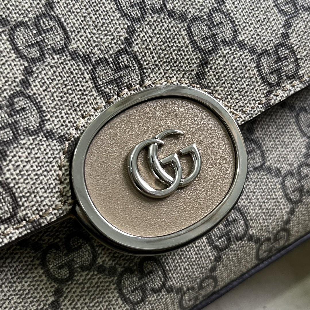 Gucci Petite GG Small Shoulder Bag(27-15-5cm) - FashionPlug